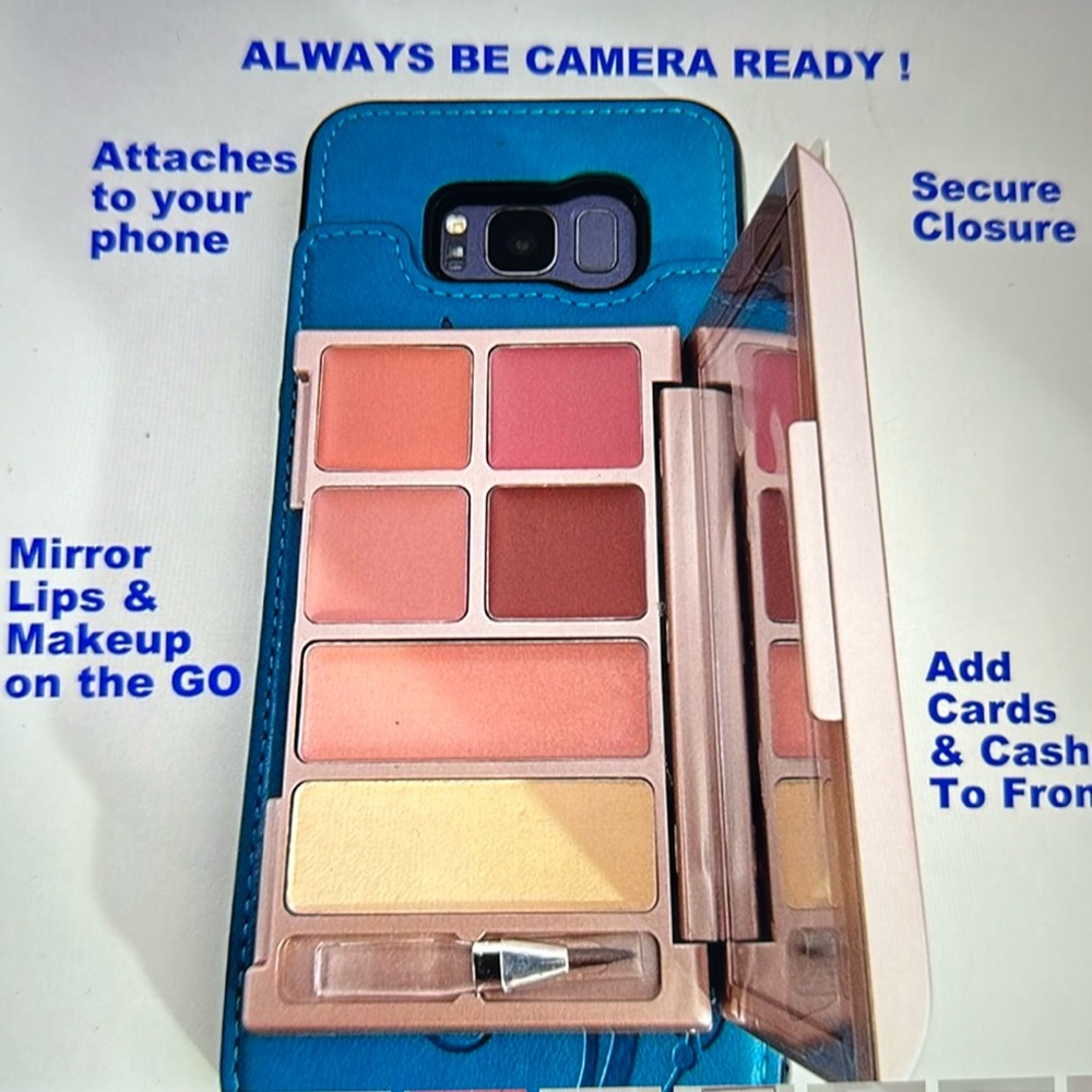 ❣️5|$25❣️Cell Phone Face Case ❤️Mirror, makeup, cash.Fits all cell phones🆕